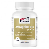 Тонизирующее средство с экстрактом корня астрагала ASTRAGALUS PRO 500/50 50 mg Astragaloside IV Kaps. 60 шт Zein Pharma
